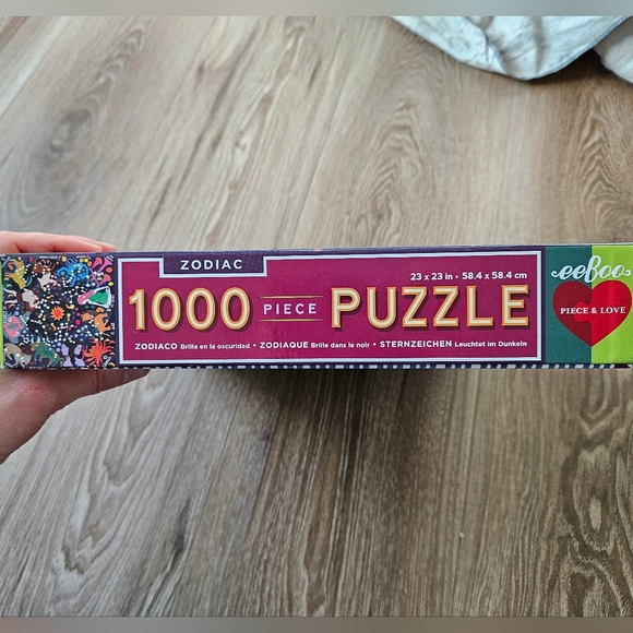 Zodiac Glow in the Dark Puzzle 1000 Piece - Picture 2 of 2